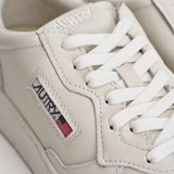 Sneakers uomo Medalist in pelle bianca AULM SG10 AUTRY 