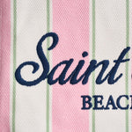 Borsa donna Vanity a righe rosa e bianca VANITY 02598L MC2 SAINT BARTH 