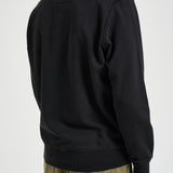 Felpa uomo girocollo nera 6100060 S0051V0029 STONE ISLAND 