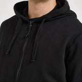 Felpa uomo con zip nera 6100061 S0051V0029 STONE ISLAND 