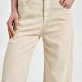 Jeans Poppy donna in denim panna POPPY 2034DESERT ICON DENIM 