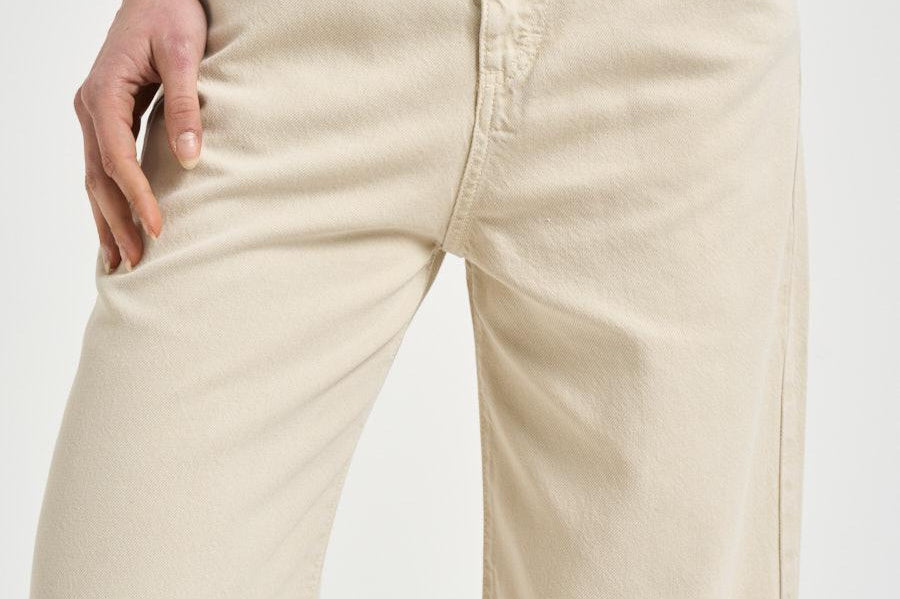 Jeans Poppy donna in denim panna POPPY 2034DESERT ICON DENIM 