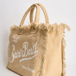 Borsa donna Vanity con frange sabbia VANITY 00102L MC2 SAINT BARTH 