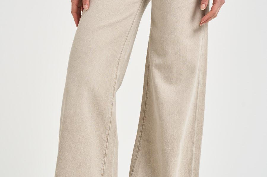 Jeans donna The undercover sneak beige 11105 1603CAL MOTHER 