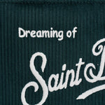 Pochette donna Aline Corduroy in velluto verde ALINE COURD52EMB MC2 SAINT BARTH 