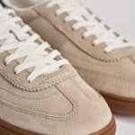 Sneakers uomo in camoscio beige 809P09753 005 RALPH LAUREN 