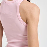 Top donna a costine rosa ADA VINTAGE 08653L MC2 SAINT BARTH 