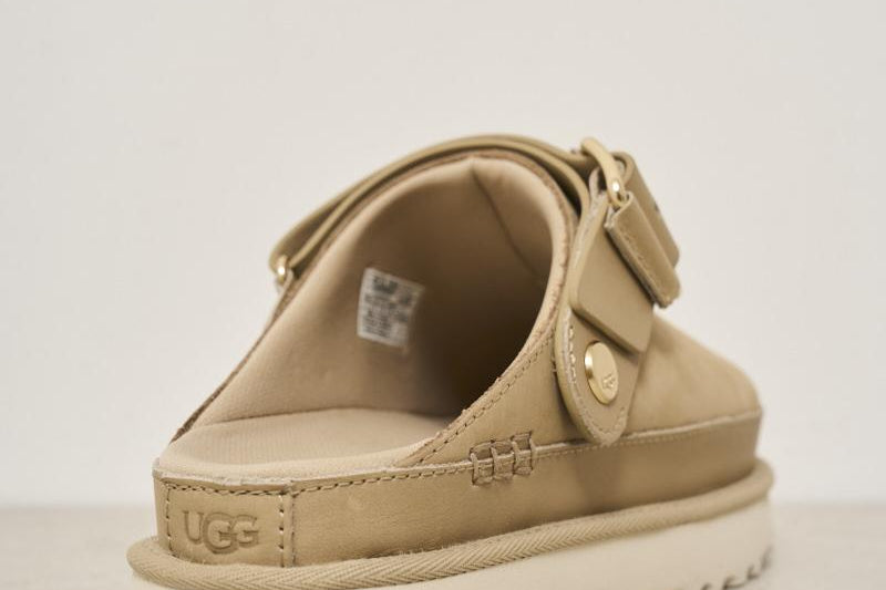 Sabot donna platform Goldenstar Villa beige 1169590 MUSTARD SEED UGG 