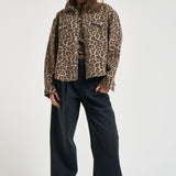 Giacca donna Paxton animalier 12096 MTL59BLACKLEOPARD ANINE BING 