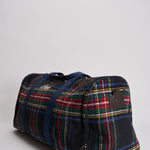 Borsone uomo da viaggio tartan JETLEGWOOL TART61EMB MC2 SAINT BARTH 
