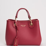 Borsa a mano donna in pelle rossa EW000361 AF12036M5068 EMPORIO ARMANI 