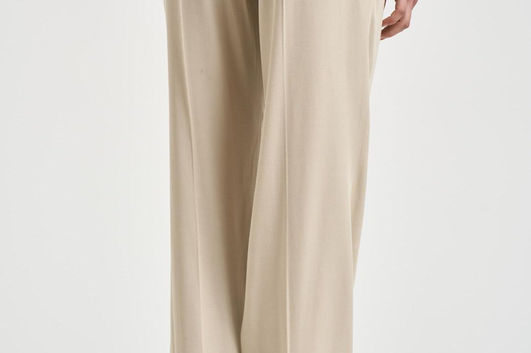 Pantaloni donna Linda beige Y6SI34 V62 SEMICOUTURE 