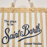 Borsa donna Colette in rafia a righe COLETTESTR 04474H MC2 SAINT BARTH 
