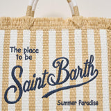 Borsa donna Colette in rafia a righe COLETTESTR 04474H MC2 SAINT BARTH 