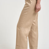 Pantaloni donna dritto beige A04210D 01926146 PESERICO 