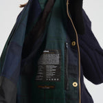 Giacca donna Catton Wax in cotone cerato verde LWX1333 BK71 BARBOUR 