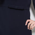 Abito donna blu corto RITMO 1032705 MAX MARA STUDIO 