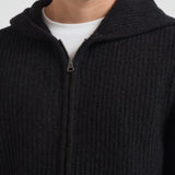 Felpa Sakoji uomo nera M24300021 BLACKMEL SAMSØE SAMSØE 