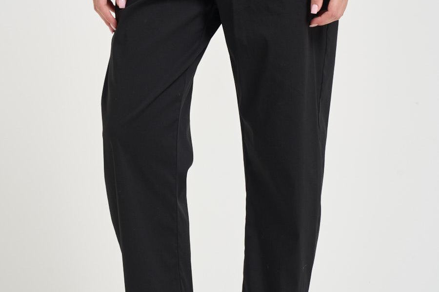 Pantalone donna Buddy nero S6SK44 Y69 SEMICOUTURE 