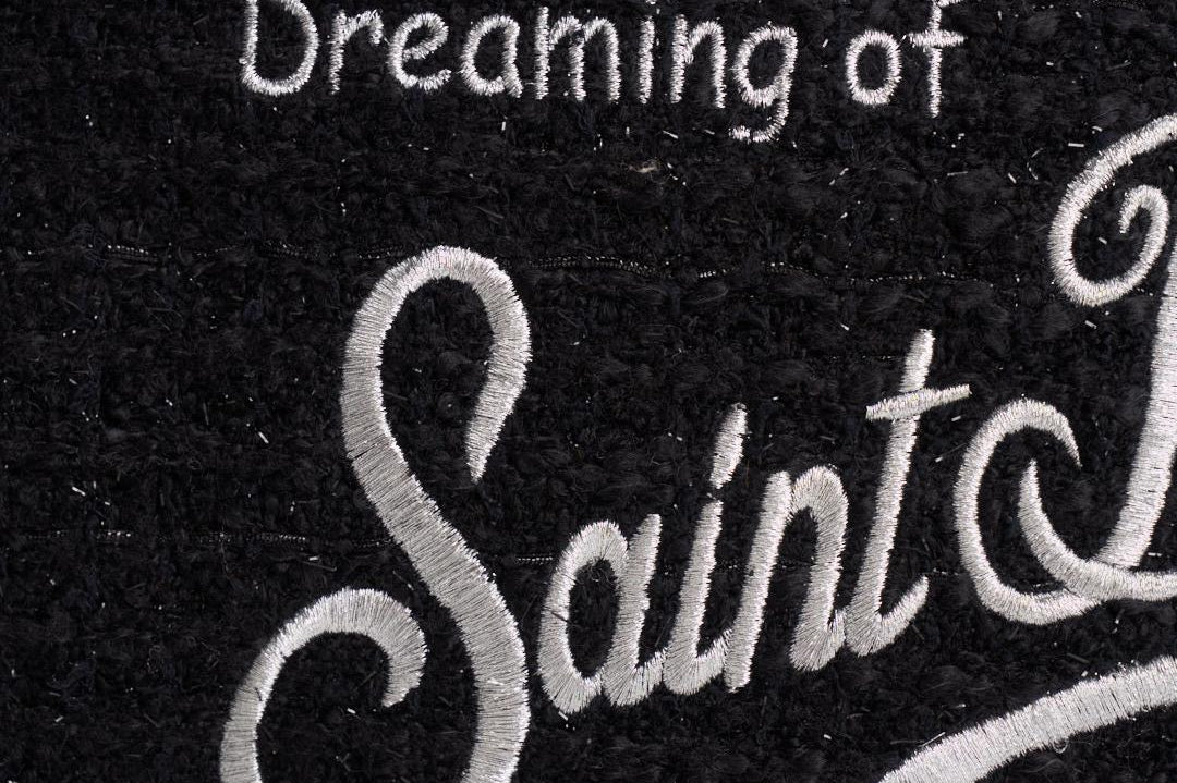 Pochette donna Parisienne Tweed nero PARISIENNE TWEED00 MC2 SAINT BARTH 