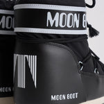 Stivale donna da neve nero in nylon 1409340 N001BLACK MOON BOOT 