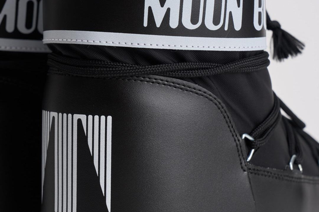 Stivale donna da neve nero in nylon 1409340 N001BLACK MOON BOOT 