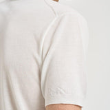 Polo uomo in maglia bianca M060526 102 ACCADEMIE TESSILI 