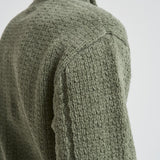 Maglia uomo Cotton Chenille verde militare 5100019 S00N5V0055 STONE ISLAND 