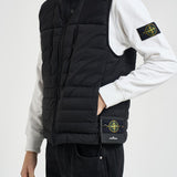 Gilet uomo con zip nero G100007 S0183V0029 STONE ISLAND 