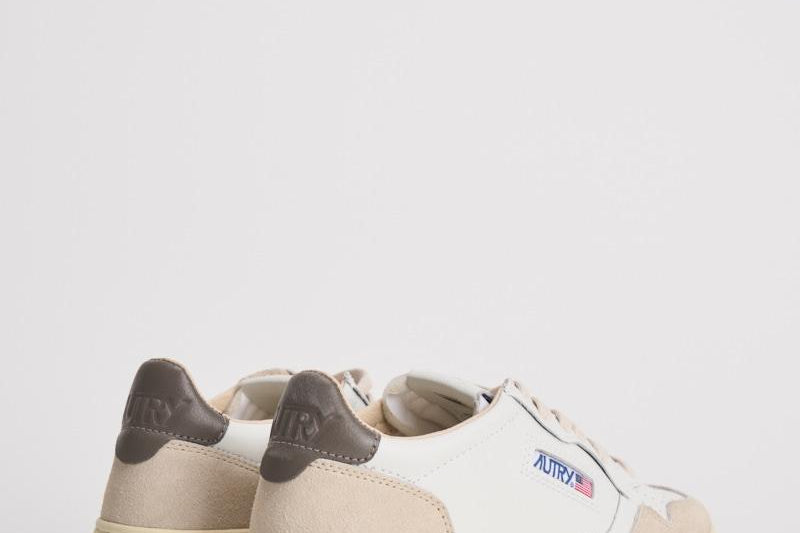 Sneakers donna Medalist panna, beige e grigio AULW LS01 AUTRY 