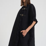 Cappotto donna midi Greya nero MA0449FB C3D04I01BK ISABEL MARANT 