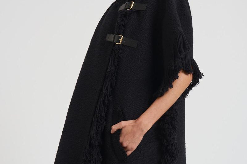 Cappotto donna midi Greya nero MA0449FB C3D04I01BK ISABEL MARANT 
