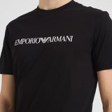 T-shirt uomo girocollo nera 8N1TN5 0021 EMPORIO ARMANI 