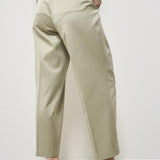 Pantalone donna a palazzo verde salvia P04335 1920045 PESERICO 
