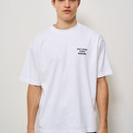 T-shirt uomo girocollo bianca TS203 CO0002OPW DROLE DE MONSIEUR 