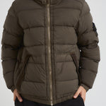 Piumino uomo Tunnel Down verde militare 4100040 S0028V0054 STONE ISLAND 