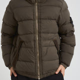 Piumino uomo Tunnel Down verde militare 4100040 S0028V0054 STONE ISLAND 