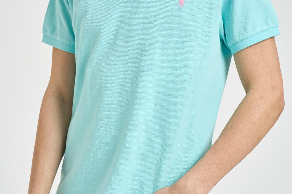 Polo uomo verde acqua 710536856 500 RALPH LAUREN 