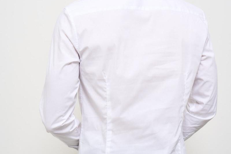 Camicia uomo bianca 8N1C09 1NI9Z0100 EMPORIO ARMANI 