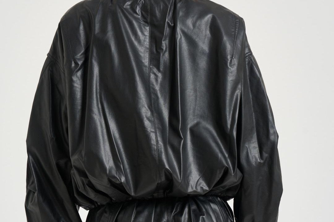 Giacca donna Neela in ecopelle nera VE0604FA D1B03E01BK MARANT ETOILE 