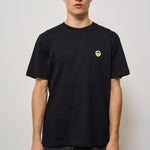 T-shirt uomo girocollo nera con logo ATH087 110 BARROW 