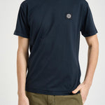 T-shirt uomo girocollo blu 2100027 S0013V0020 STONE ISLAND 