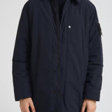 Cappotto uomo Micro Twill midi blu 7100007 S0026V0020 STONE ISLAND 