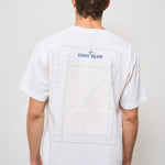T-shirt uomo girocollo bianca 21002RC S0137V0001 STONE ISLAND 