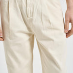 Pantalone uomo gamba dritta panna 1001326 EGGNOGWHITE LES DEUX 