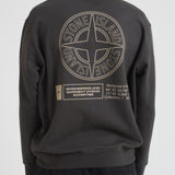 Felpa uomo girocollo oversize grigia 6100018 S0195V0062 STONE ISLAND 