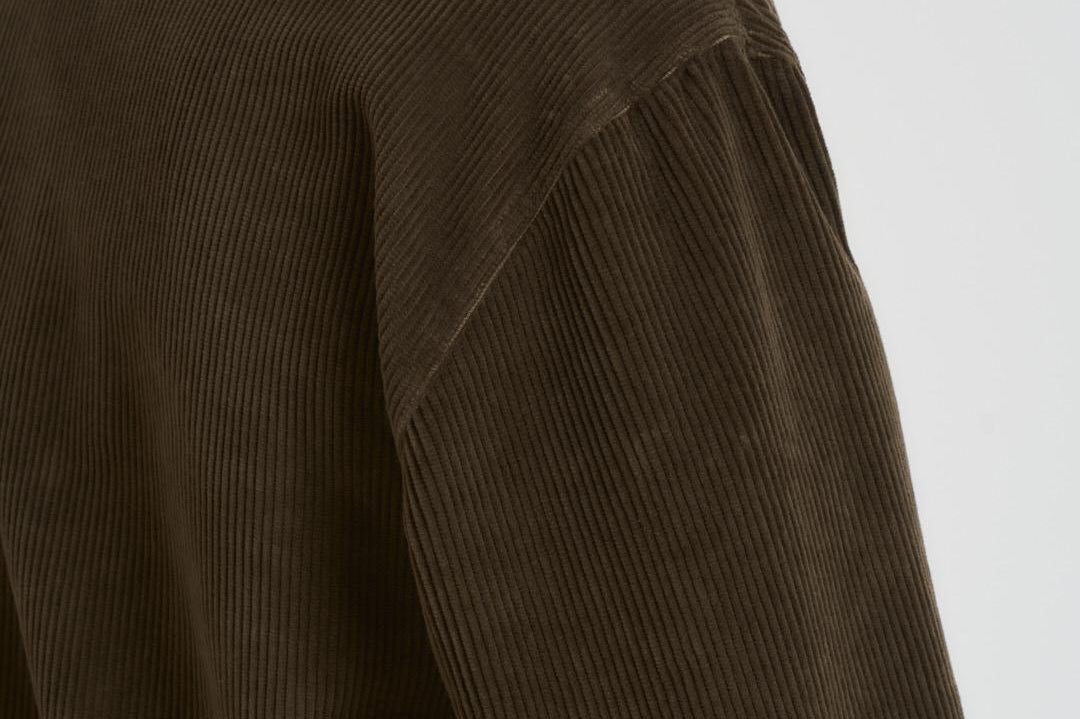 Camicia uomo a coste verde bosco 1200012 S0212V0054 STONE ISLAND 