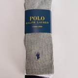 Calzini uomo 3 pack con ricamo logo 449799746 001 RALPH LAUREN 