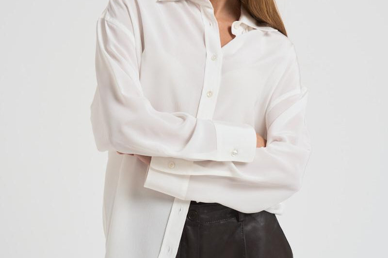 Camicia donna bianca Sweet D380624 SWEET002 P.a.r.o.s.h. 