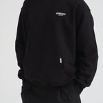 Felpa uomo con cappuccio nera OCM4113 BLACK REPRESENT 